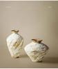 Jingdezhen Wabi-Sabi Keramikvase für Trockenblumen - Retro-Stil für Wohnzimmer oder Esstisch
