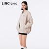 Jinyujie Women's Trendy Lightweight 90% Duck Down Short Jacket