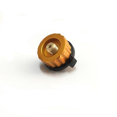 Outdoor Camping Stove Adaptor Split Type Furnace Converter Connector Head Gas Cylinder Adapter