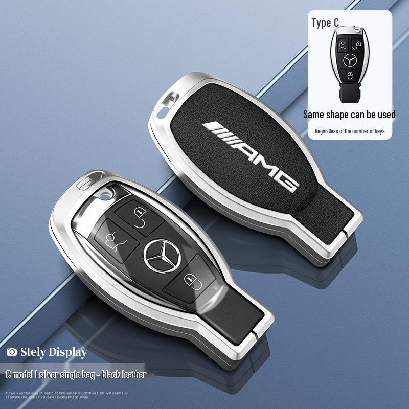 Mercedes-Benz Key Cover for E300L, C260L, C200GLB, A200L, S-Class, GLC260, GLE350, GLA