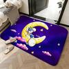 Weicher Saugfähiger Rutschfester Teppich Cartoon D-Diddl Fußmatte Heimdekoration Fußmatte Schlafzimmer Fußmatte Duschteppich