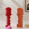 Rose Shape Candle Silicone Molds Easy Demolding Heat Resistant For Making Pillar Candle Soap Holiday Gift Resin Art