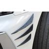 Carbon Fiber Front Bumper Lip Splitter Fins Body Spoiler Canard Valence Chin for All Models