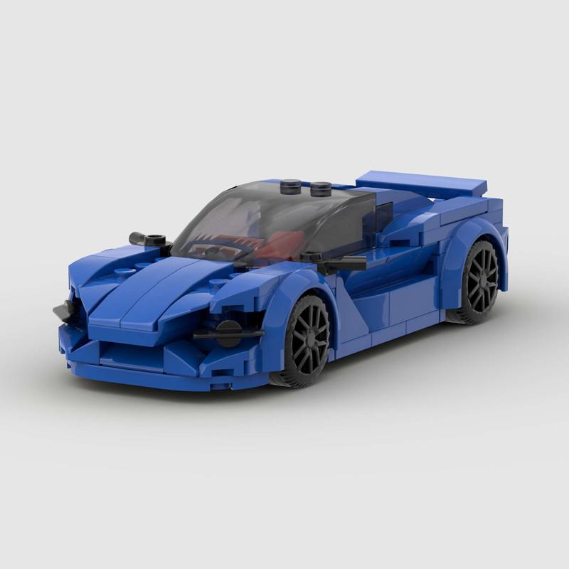 Speed MOC Famous Supercar Racing Sports Classical Cars City Vehicle Racer Building Blocks Brick Sets  Kids Toys 765lt