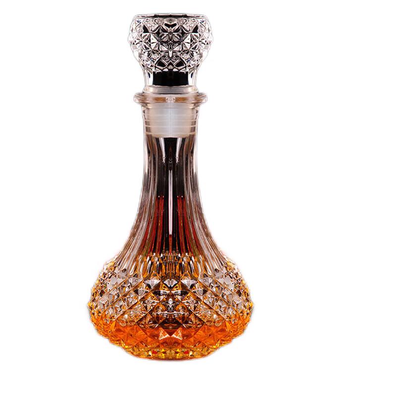 Flavinmci European Style Thickened Crystal Glass Wine Bottle