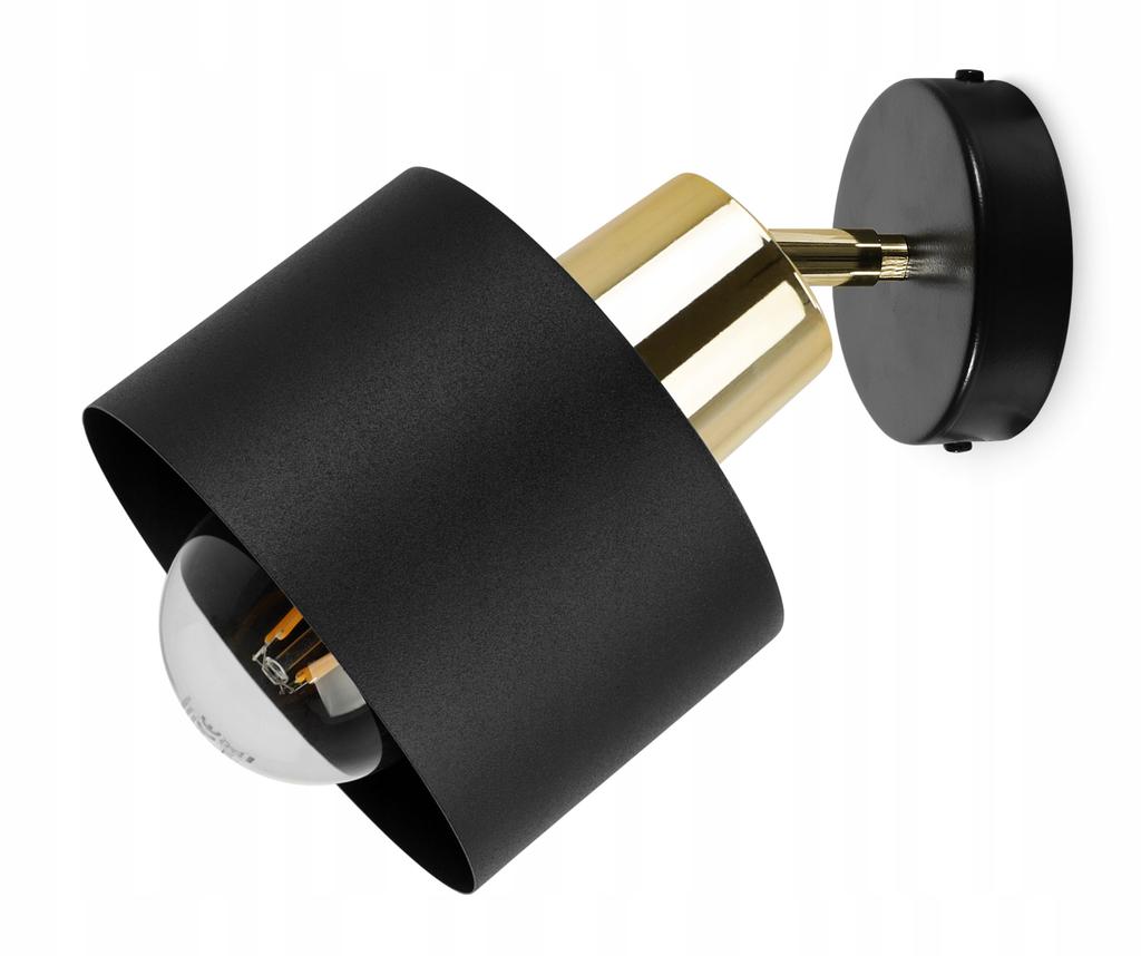 WALL CEILING LAMP, BLACK LED LAMP