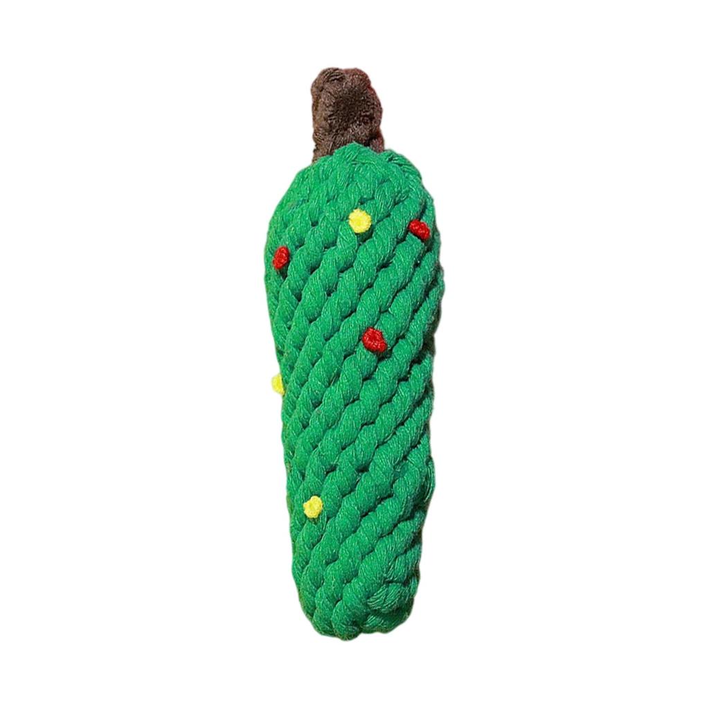 Dog Toys,  Cotton Rope Chew-resistant, Christmas Series Pet Toys, Chew-resistant Teething Interactive, Boredom-relieving Dog Toys.
