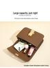 2025 Women's Genuine Leather Tofu Crossbody Bag - Fashionable Summer Shoulder Bag