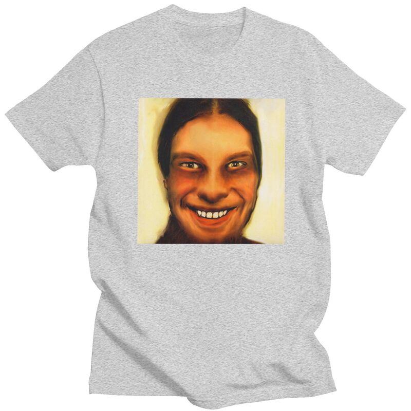 Vlastní pánské tričko Aphex Twin s krátkým rukávem Bavlněná trička Tričko Ležérní trička Volný střih Oblečení