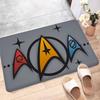Popular Fiction S-star T-trek Movie Bathroom Mat Kids Room Bedroom Decoration Balcony Anti-Slip Doormat Living Room Bedside