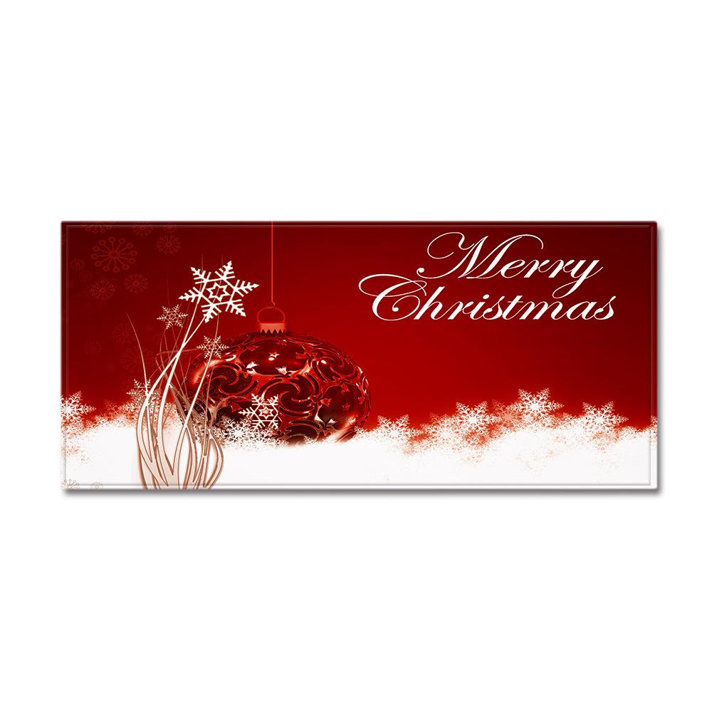 Christmas Kitchen Sand Carpet Doormat Long Floor Mat
