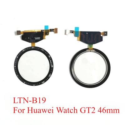 Front Glass With Touch OCA Digitizer Screen For Huawei Watch GT2 46mm LTN-B19 Repair Replacement Parts