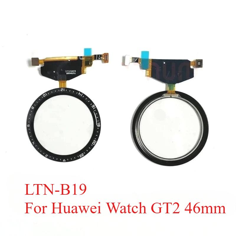 Front Glass With Touch OCA Digitizer Screen For Huawei Watch GT2 46mm LTN-B19 Repair Replacement Parts