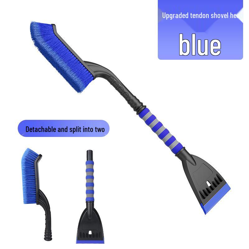 Multifunctional Car Snow Removal Tool: De-Icing Shovel and Brush for Winter Snow Scraping
