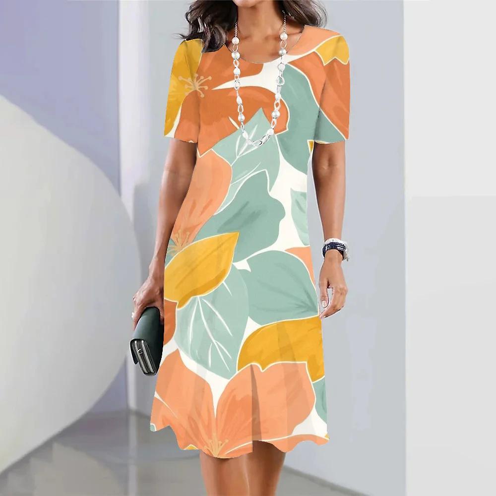 Sommer Damen Elegant Lange Kleider Damenbekleidung Einteiler Kleid