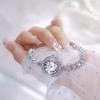 W0023 Fashion Bracelet Women Watch Light Luxury Diamond Inlaid Quartz Watch Light Luxury Clock Giftwatches for Woman