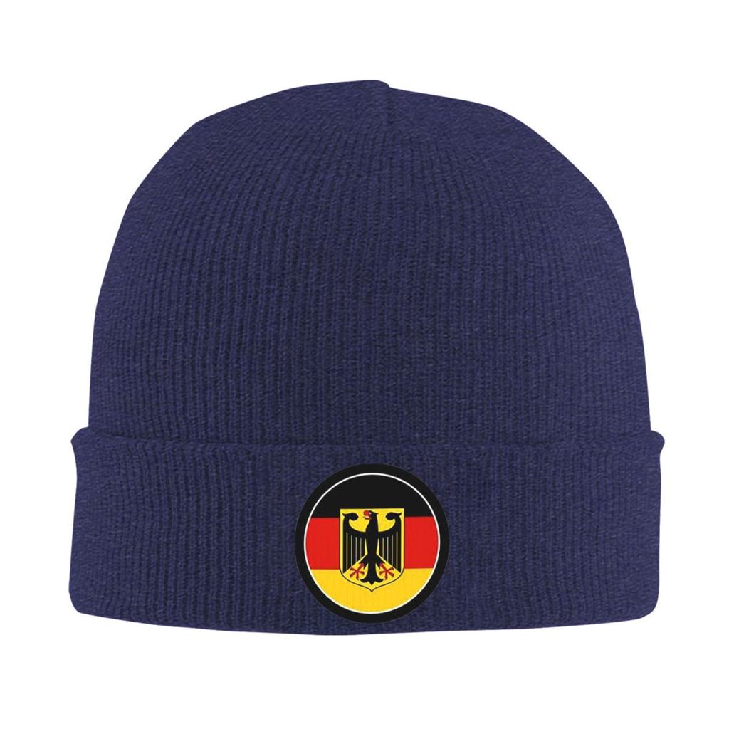 German Coat Of Arms Empire Flag Warm Knitted Cap Fashion Bonnet Hat Autumn Winter Outdoor Beanies Hats for Men Women Adult
