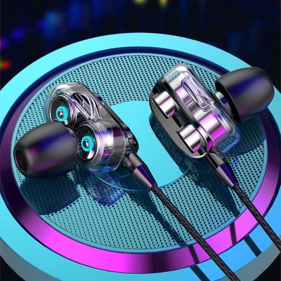 Dynamic Coil Stereophony Sleep Earphone 3.5mm Earphone Bass Earbuds Wired Headphone Wired Headset