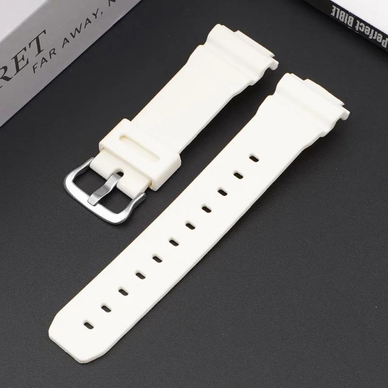 16mm Silicone Rubber Watch Band for Casio DW-5600 GW-M5610 G-5600 GW-B5600 DW-6900 GA-2100 9052 Series Sports Replacement Strap