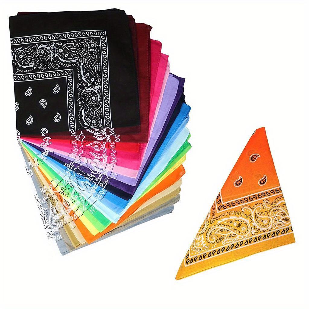 

Мужская спортивная сумка на открытом воздухе, 12 шт., шарф с цветочным узором из кешью 12pcssetRandom Color