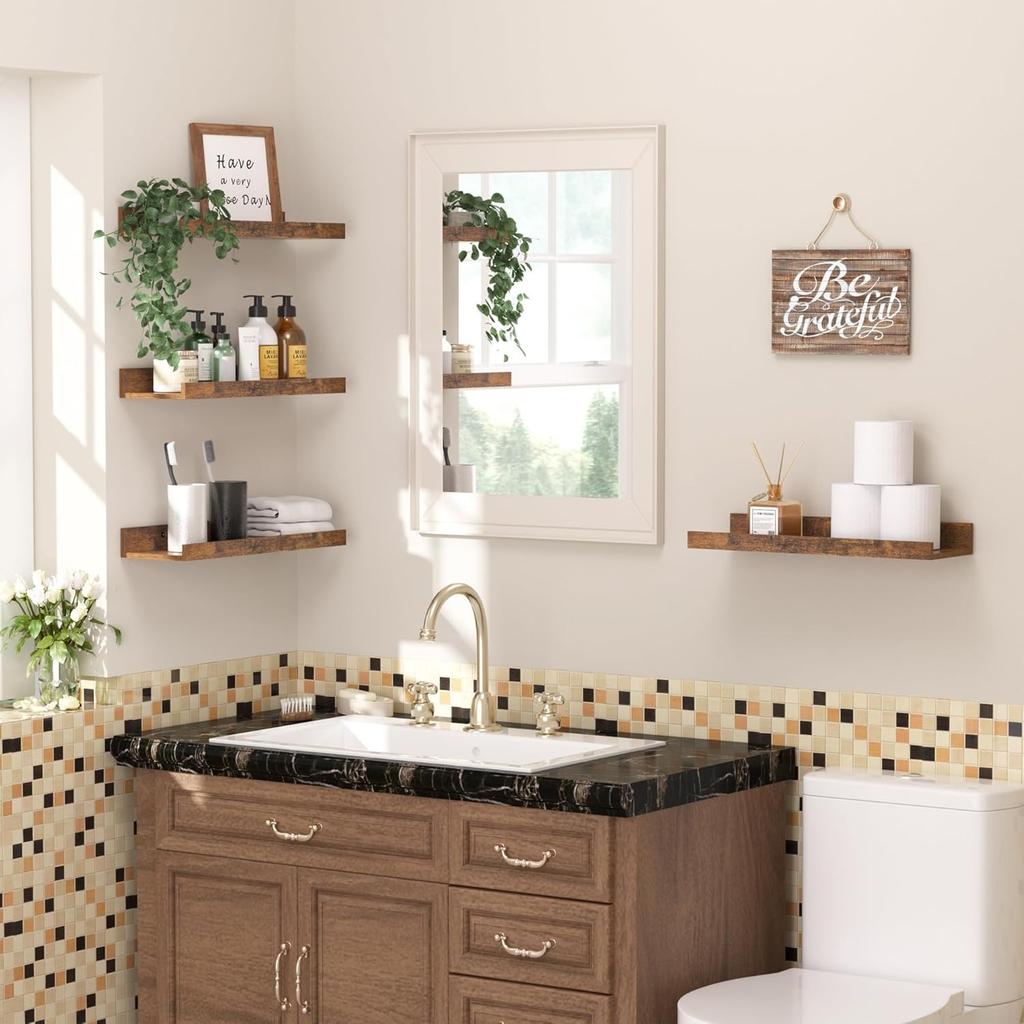 Schweberegale, Hängendes Ausstellungsregal Wandregal, Eingebautes beleuchtetes LED-Lagerregal, 1 Stück Wandmontierte leuchtende Regale