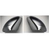 Rearview Side Wing Mirror Caps Cover,for VW Tiguan Allspace L MK2 2017 2018 2019 2020, Gloss Black