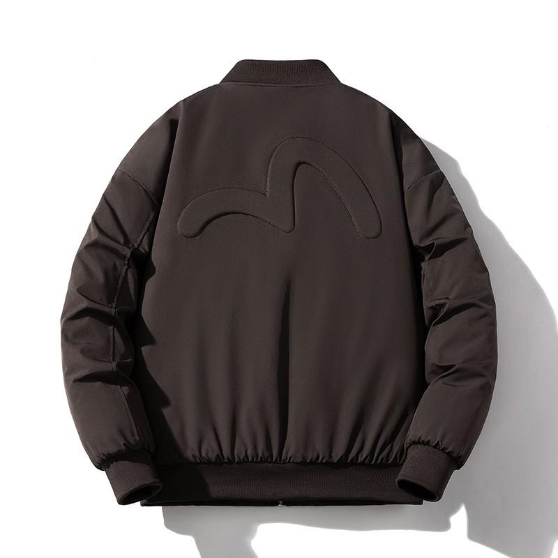Baseball Jacket Men Women Couples Embroidered Pilot Coat Casual Trendy Outerwear
