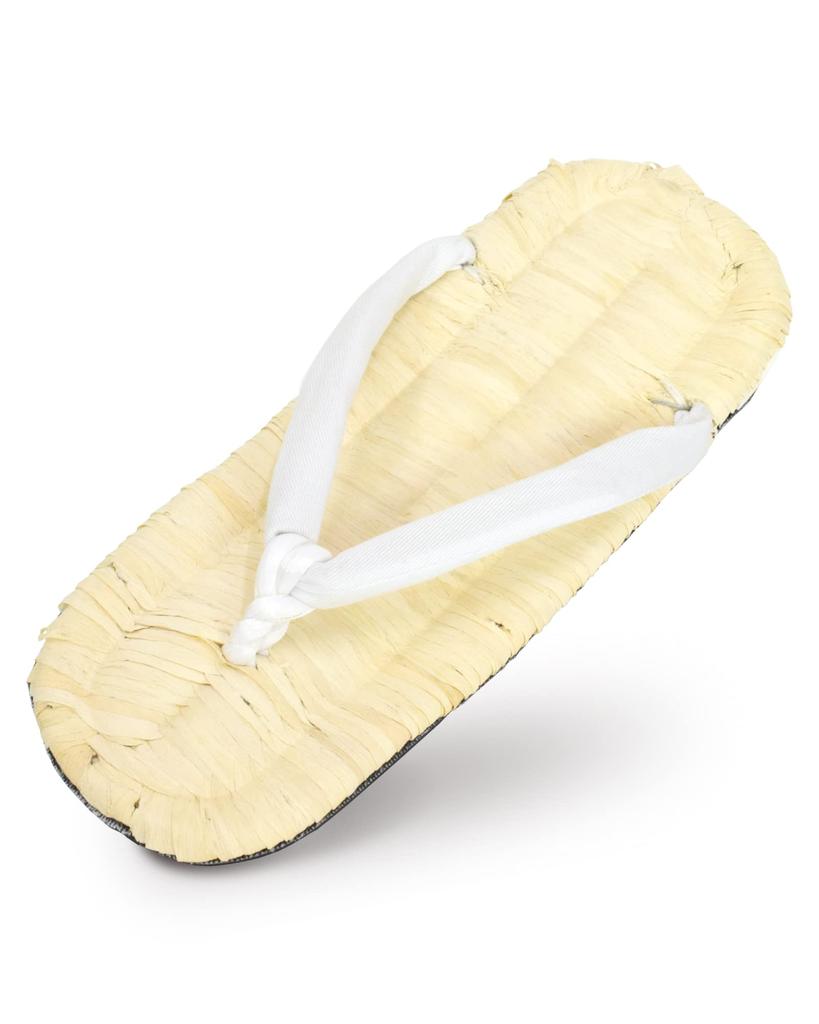 Authentic Geta Sandals with a Outer and Tire Sole Extra [Ai Ai] Japanese-made Corn-Skin (LL Size Large)