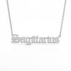 Collana con Ciondolo Zodiacale in Acciaio Inossidabile Dodici Costellazioni
