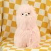 Cute Fluffy Alpaca Plush Toy White Brown Pink Purple Sofa Cushion Gift 40cm/50cm/80cm