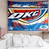 1PC Oklahoma Sports Team Quick-Dry Tapestry, Unique Design Tapestry, Suitable for Bedroom,Livingroom, Playroom,Heartwarming Holiday Gifts