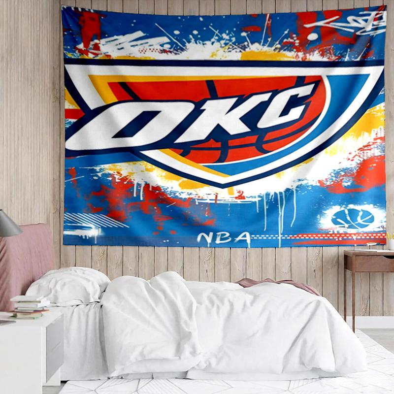 1PC Oklahoma Sports Team Quick-Dry Tapestry, Unique Design Tapestry, Suitable for Bedroom,Livingroom, Playroom,Heartwarming Holiday Gifts