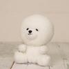Shinada Petit Mou Bichon Frise Plush Toy, 15cm, White Dog