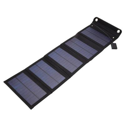 Panneau solaire Portable en polysilicium 15W, chargeur USB 5V DC pliable, pour Charge de téléphone, batterie externe pour randonnée Camping
