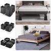 Desk Risers Bed Riser Heavy Duty Bed Furniture Risers Set 4pcs 2/3/4 Inch Lift Supports for Chair Sofa Couch Desk Up to for Bed