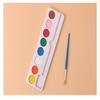 Solid Watercolor Paint Portable Watercolor Paint Set Painting Box Set Transparent Mini Portable Watercolor Set For Diy Painting