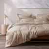 "Julian" Combed Cotton Percale Pillowcase, All Sizes. Pure Cotton - Julian Linen - Pillowcase 50 X 70 Cm, Scalloped Finish.