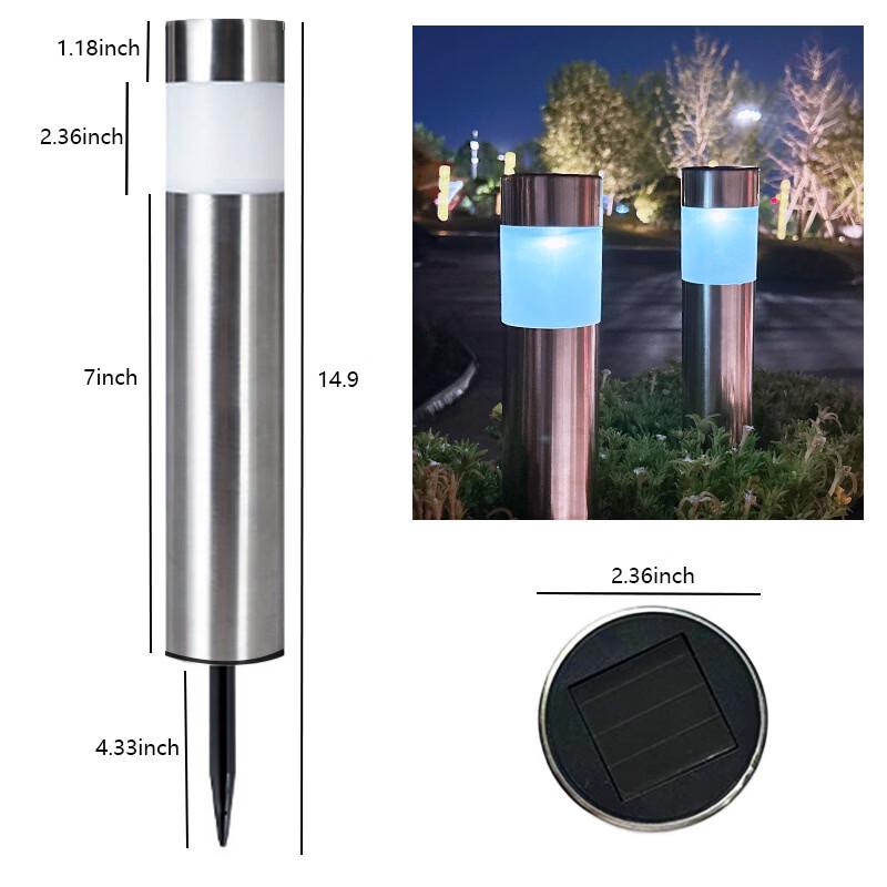 Solar Powered Stainless Steel Ground Lights