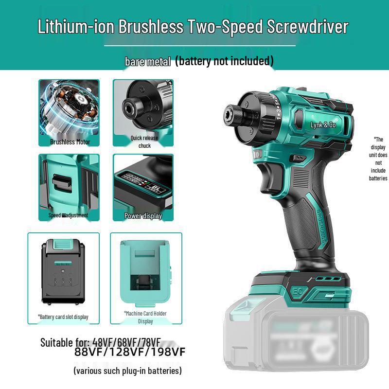 

Бесщеточная литиевая аккумуляторная многофункциональная электрическая отвертка-дрель - Бесплатная доставка