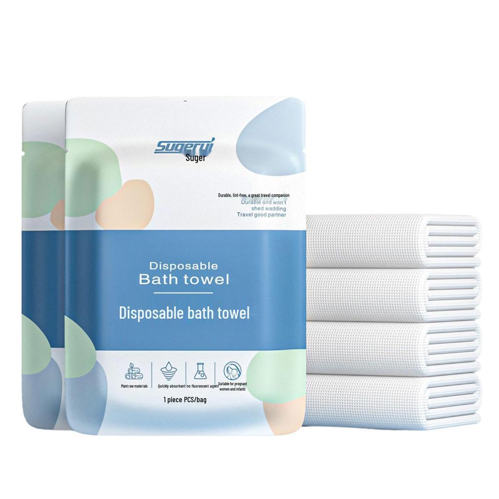 Portable Compressed Bath Towel Set for Travel, Business Trips, Hotels, Beauty Salons - Thickened & Disposable
