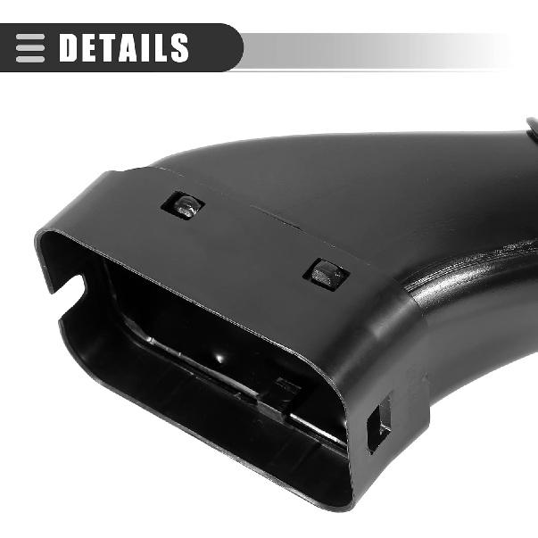 Motoforti Car Engine Air Intake Hose,Air Filter Hose,for BMW 535i 2011-2016,Plastic,Black