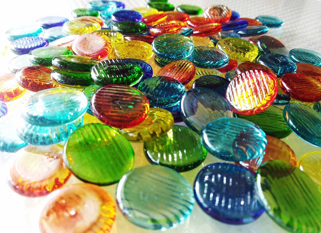 Camel Toys Made In Glass 1 Bag by Takada Toy Counter, Japan, Marbles, "Aurora Color, Crackle, Approx. 1.7-1.9cm, (100 Pieces)" Store.