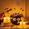 Pumpkin Spider Halloween Decoration Light Multicolor Spider Light Pumpkin Electronic Candle  Gift
