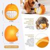 Dog Chew Toys Built-in Sound Orange Dog Toys Safe Material Bite Resistant Tough Squeak Toy Outdoor Training Toys Dog Indoor Toys