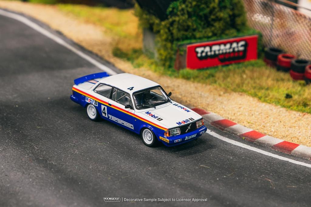 TARMACWORKS Volvo 240 Turbo Malaysian Group A Championships 1987 Winner Andersson Completed Product 1/64 Per-Gunnar T64-050-87MAL04