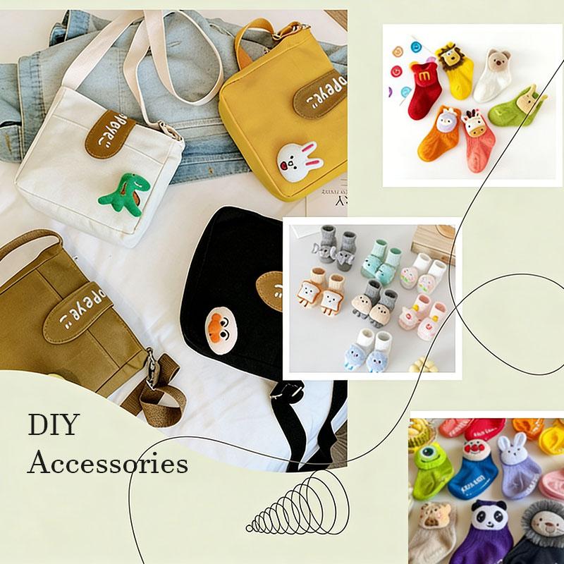 50Pcs Mini Plush Doll Toy Bulk Kawaii Stuffed Animal Doll Toy Soft Plushie Diy Accessories For Girl Hair Clips Sock Party Favors