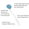 Long Handle Lotion Applicator and Massager Handheld Roll-on Dispenser Back Scrubber  Skin Cream