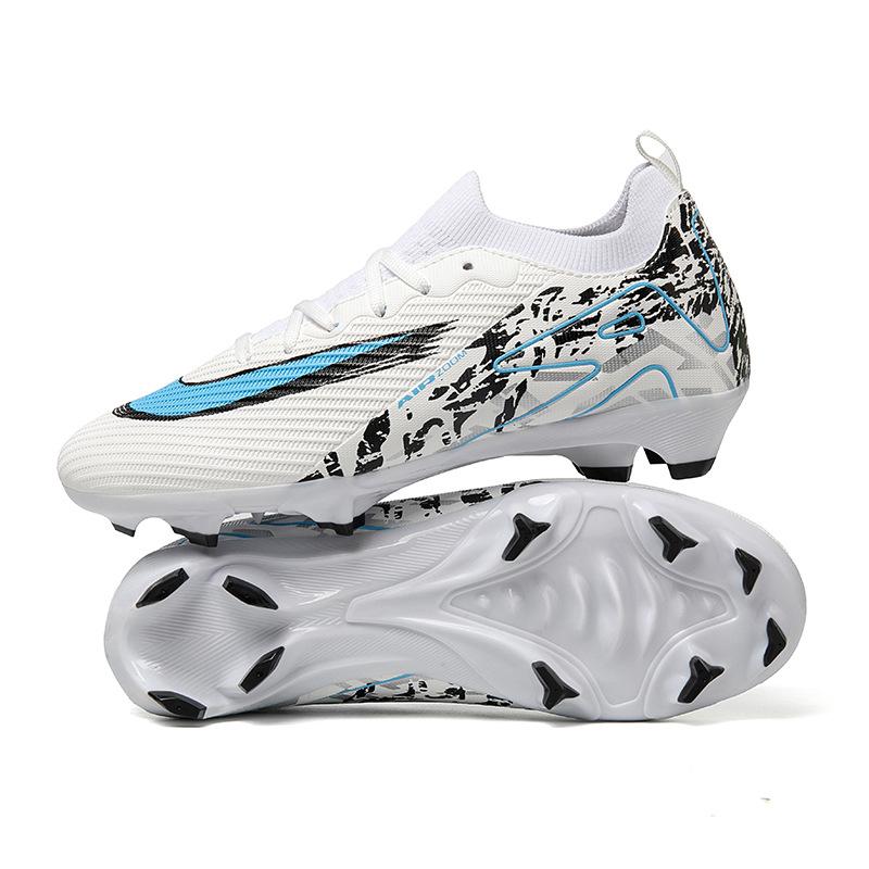 Boys And Girls Football Shoes Youth Grass Training Non-Slip Student Spikes Professional Game Football Shoes