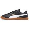 Club 5v5 Black White Gum Men Sneakers Gold 389406-05