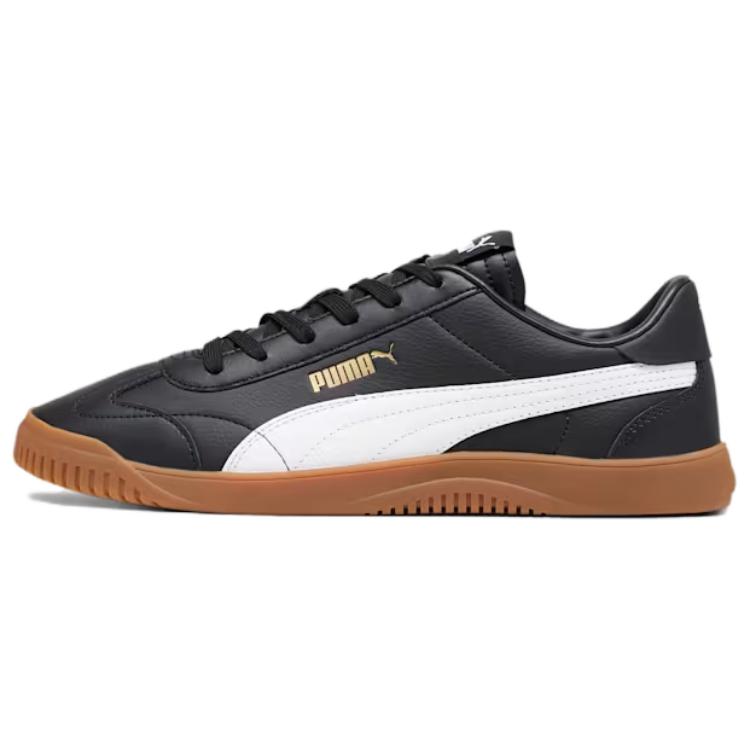 

Puma Club 5v5 Black White Gum Men Sneakers Gold 389406-05 44.5